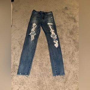 American Eagle Jeans.    Jeggings Super high rise jeggings size US 4 regular